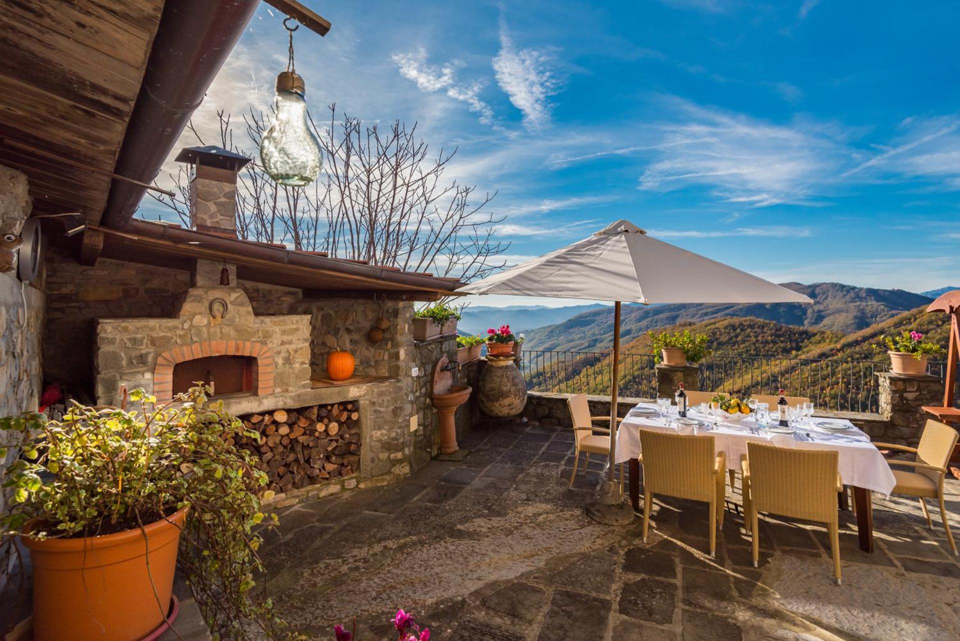 Vivi Luxury Country House Comano  Exteriör bild