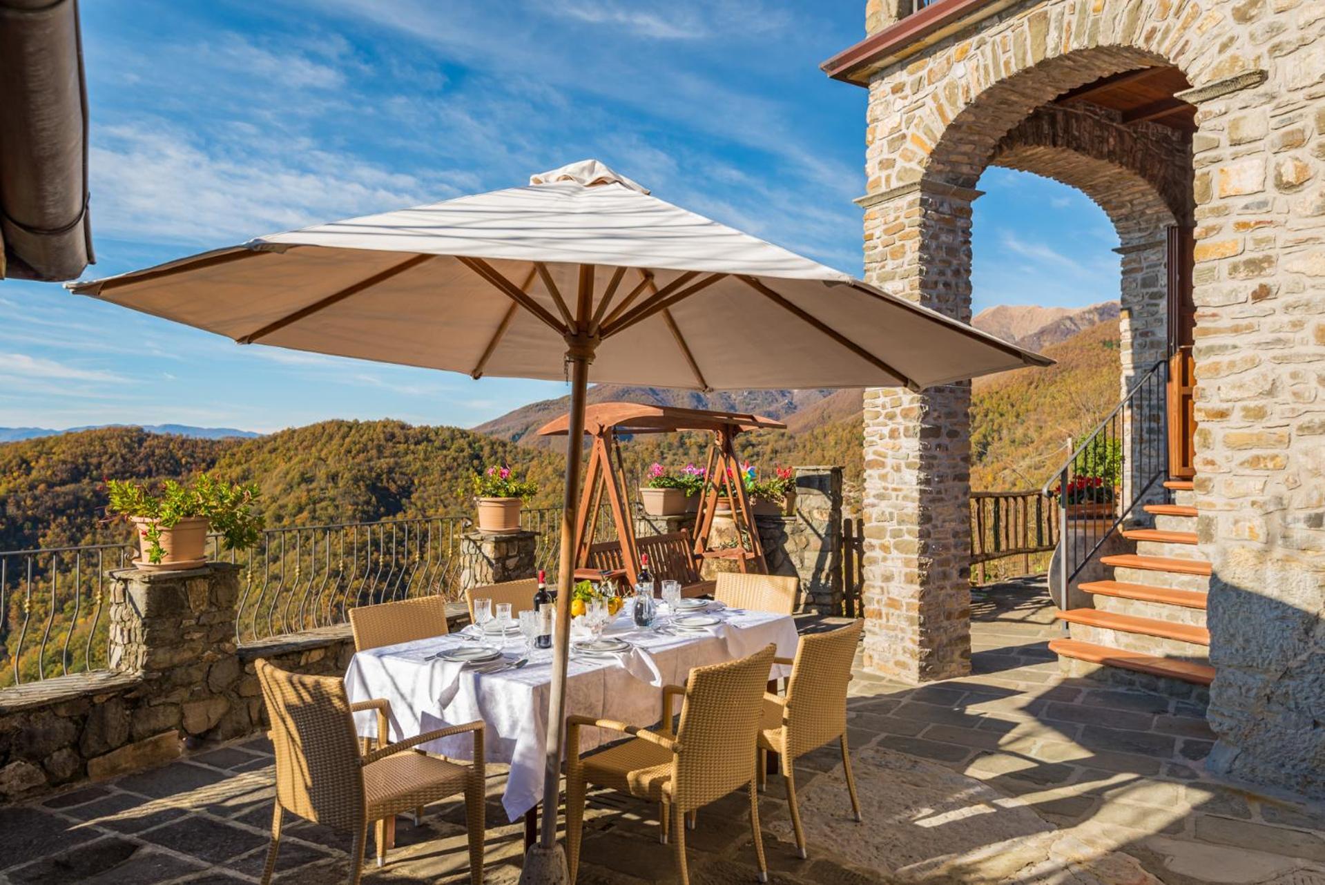 Vivi Luxury Country House Comano  Exteriör bild