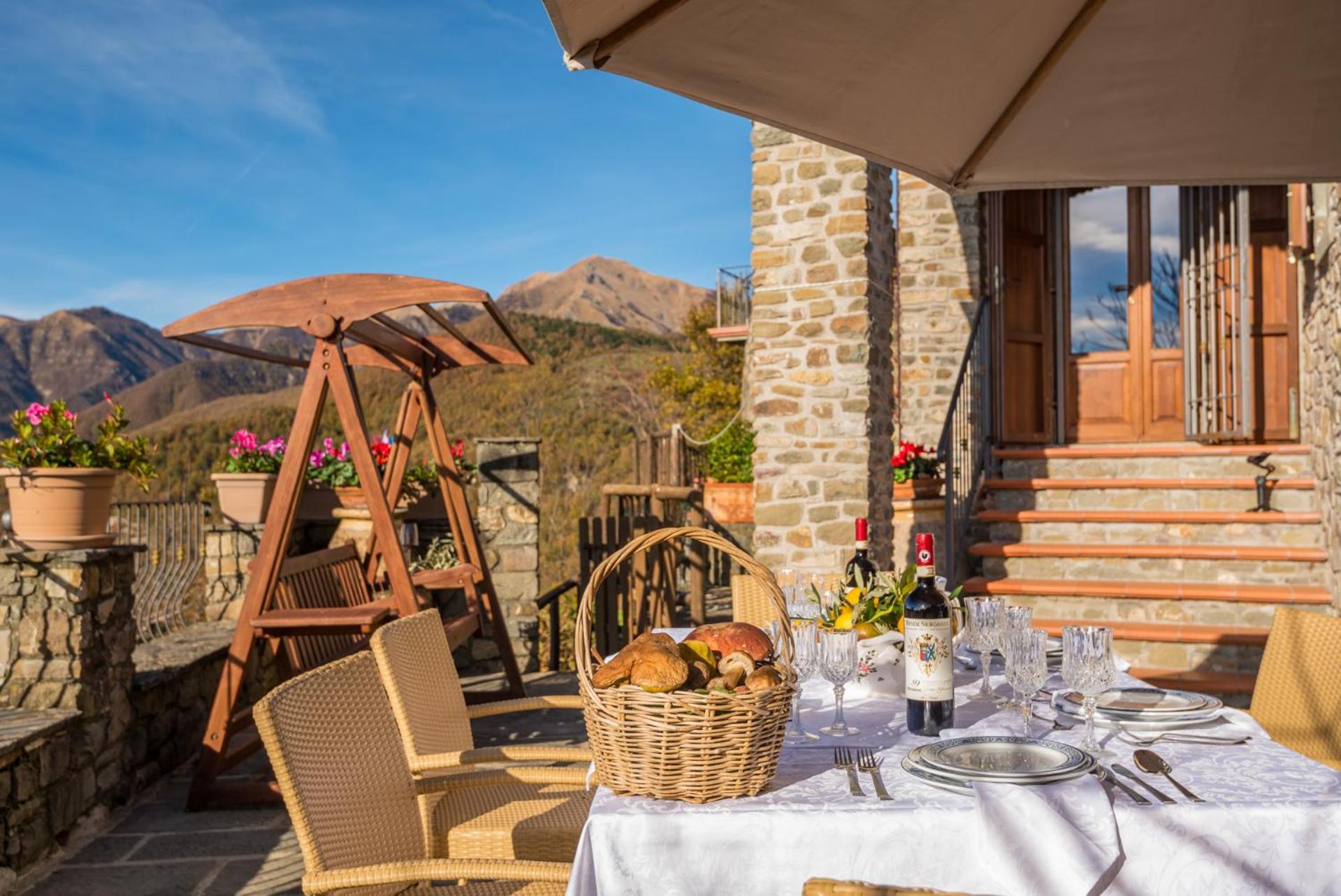 Vivi Luxury Country House Comano  Exteriör bild